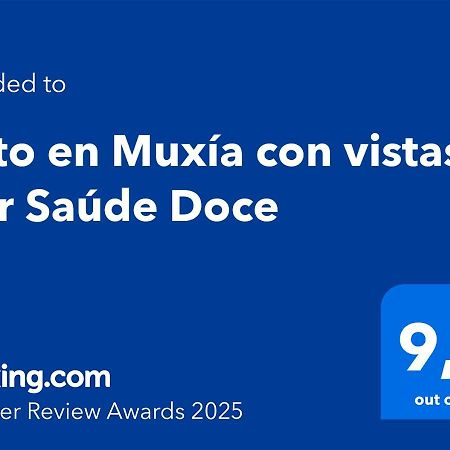 Apto En Muxia Con Vistas Al Mar Saude Doce Muxía Exterior foto