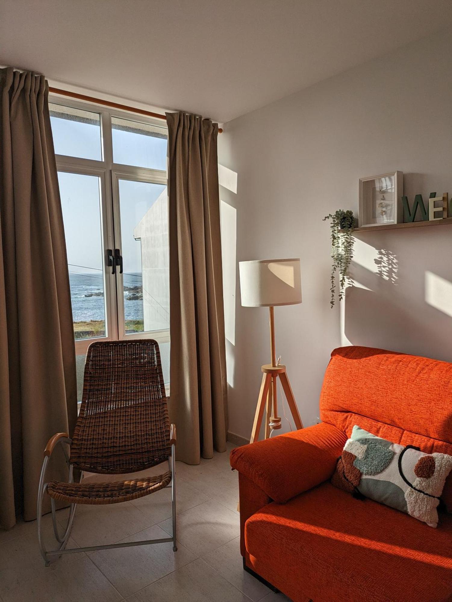 Apto En Muxia Con Vistas Al Mar Saude Doce Muxía Exterior foto