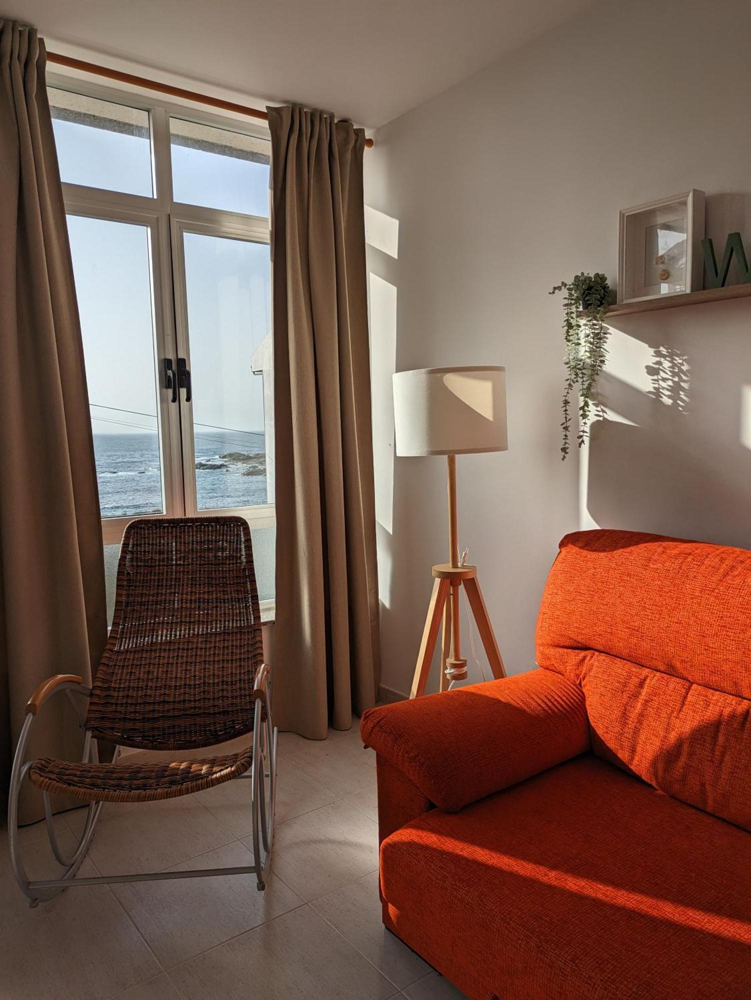 Apto En Muxia Con Vistas Al Mar Saude Doce Muxía Exterior foto