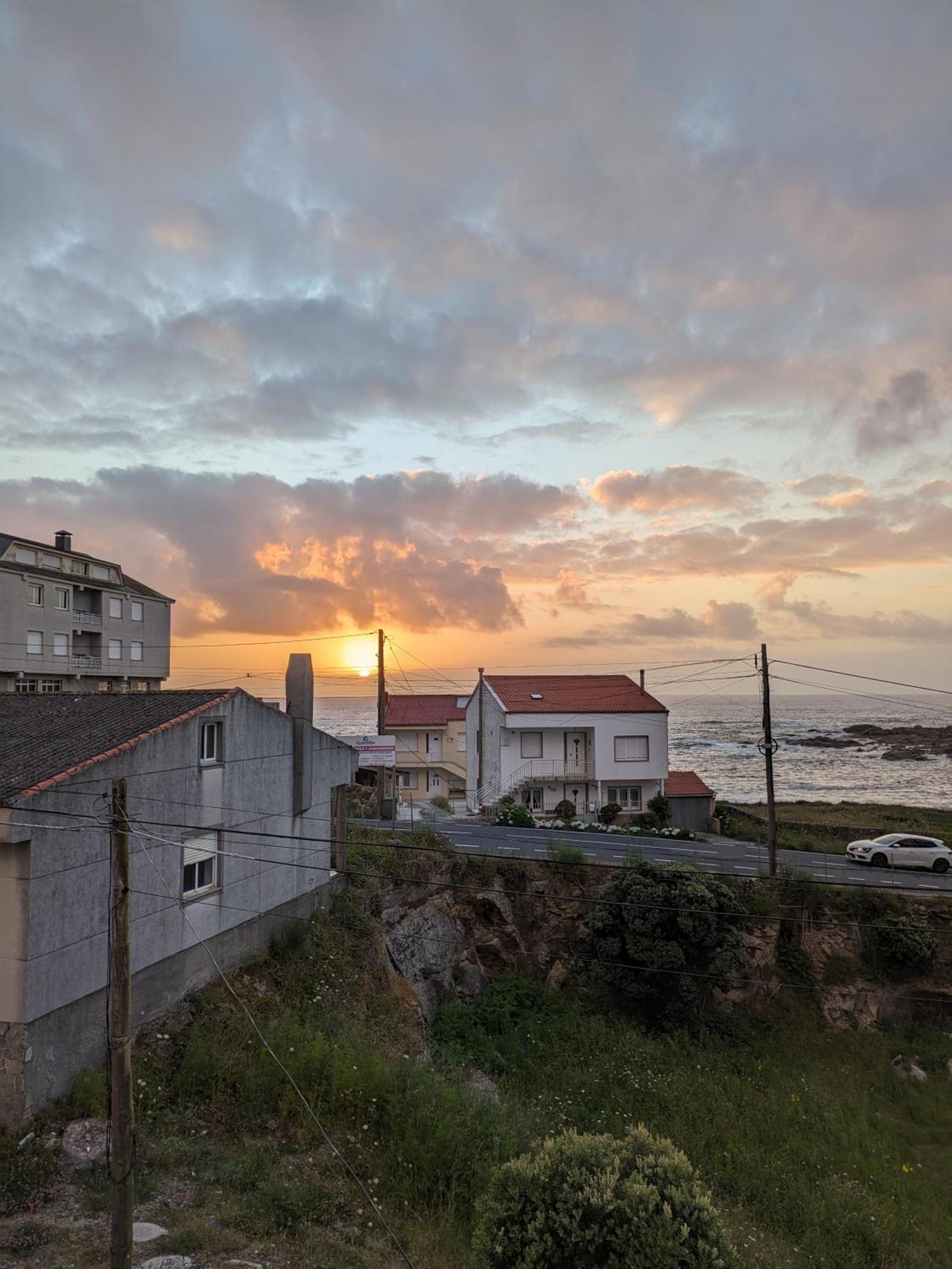 Apto En Muxia Con Vistas Al Mar Saude Doce Muxía Exterior foto