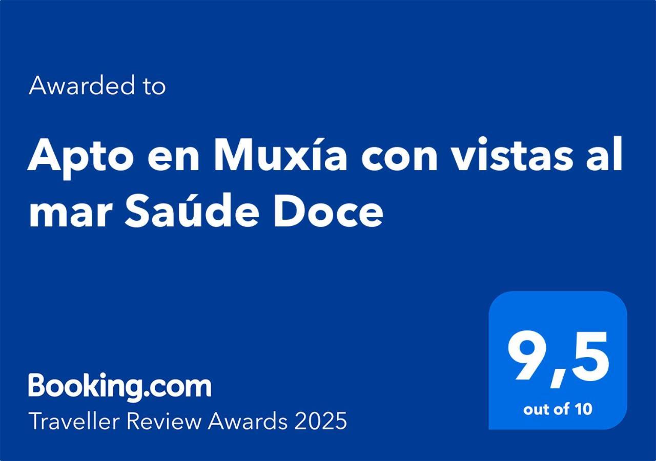 Apto En Muxia Con Vistas Al Mar Saude Doce Muxía Exterior foto